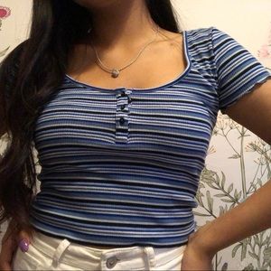 Striped Short Sleeve